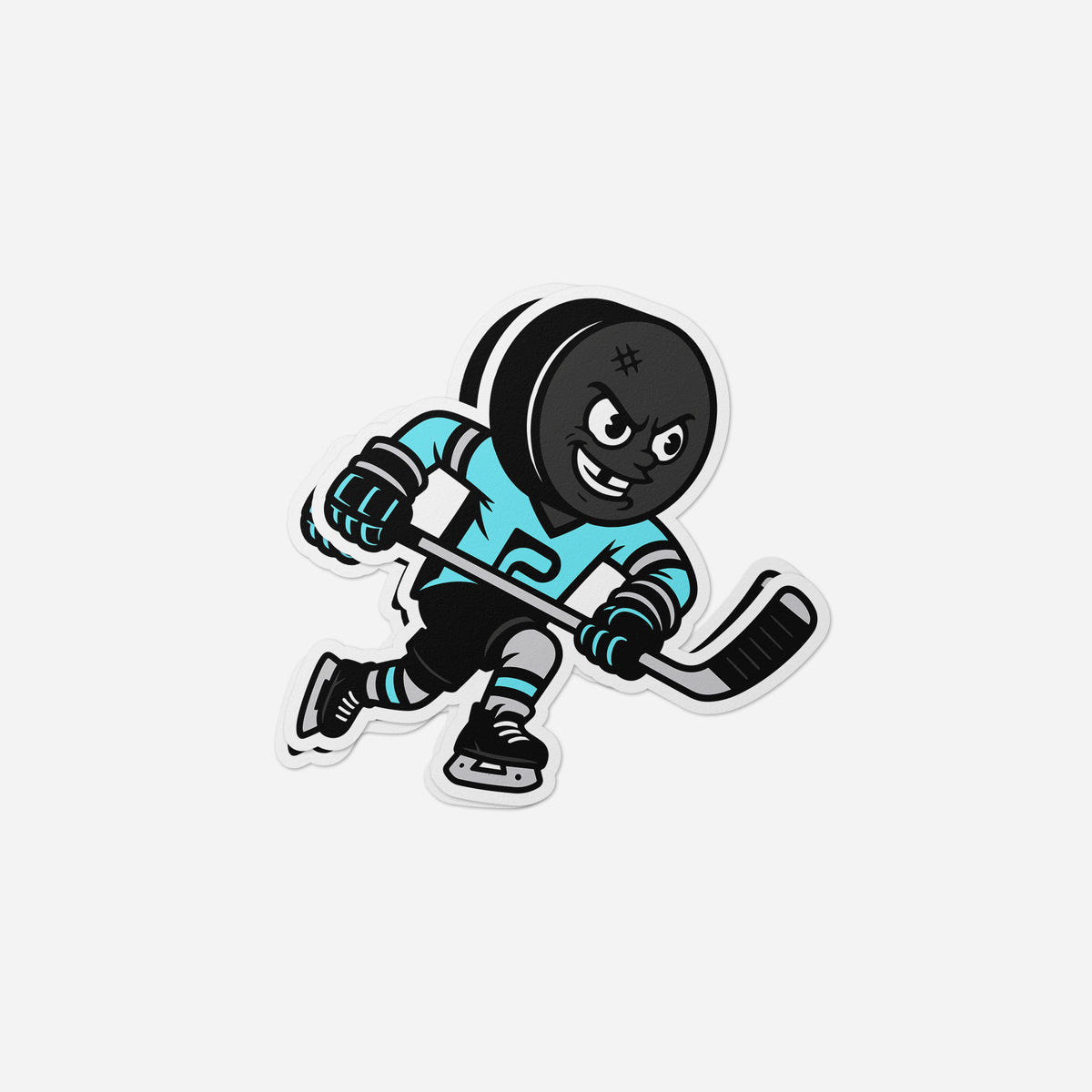 PUCKMAN VINYL STICKER