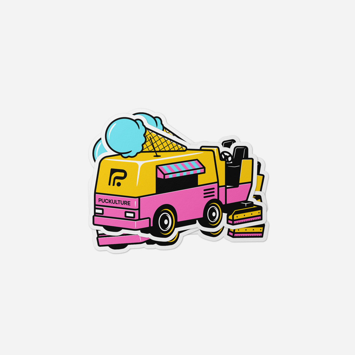 ZAMBONI VINYL STICKER